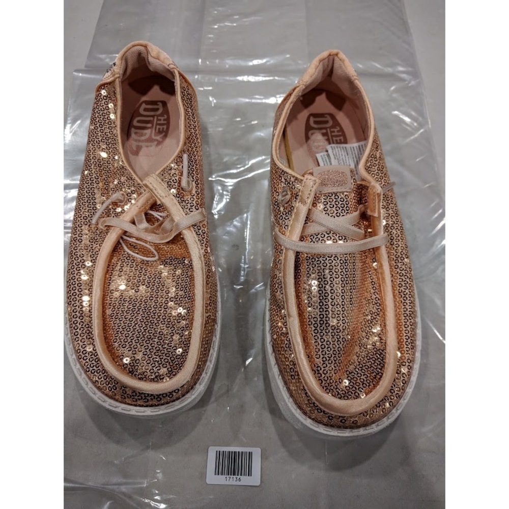 HEYDUDE Kids Wendys Pink Disco